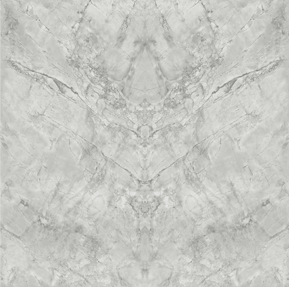 Marble texture with symmetrical gray patterns.
