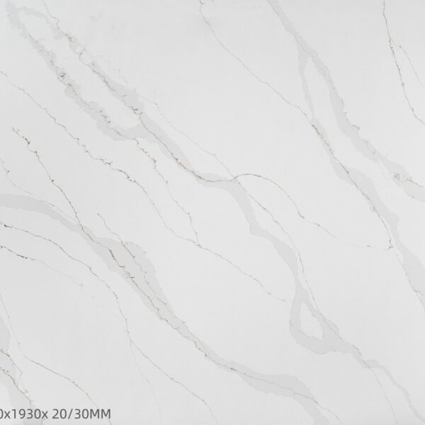 Silica Free Engineered Stone Calacatta Luxe Sf619