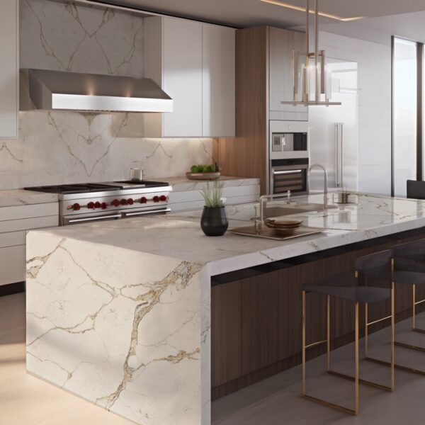 Silica Free Engineered Stone Calacatta Oro Sf635